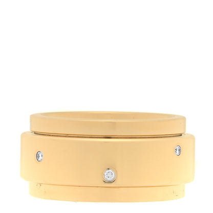 Piaget 18K Yellow Gold 6 Diamond Possession Movable Ring 54 6.75 1 of 5