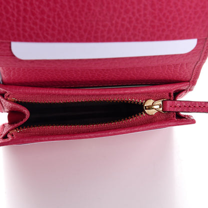 Gucci Dollar Calfskin GG Marmont Card Case Box Pink 5 of 9