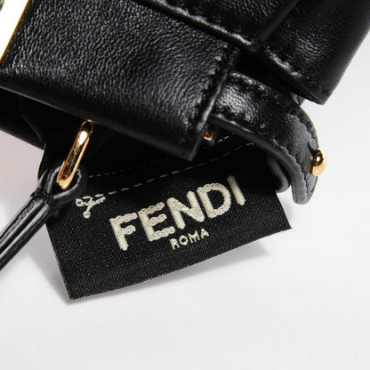 Fendi Nappa Micro Peekaboo Iconic Satchel Black 6 of 8