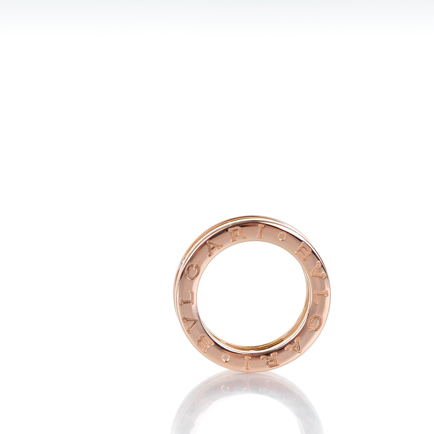 Bulgari 18K Rose Gold B.Zero1 Ring 48 4.5 3 of 5