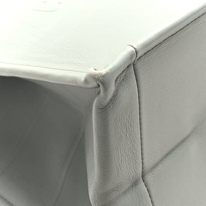 Christian Dior Calfskin Embossed Medium Book Tote Grey 8 of 11