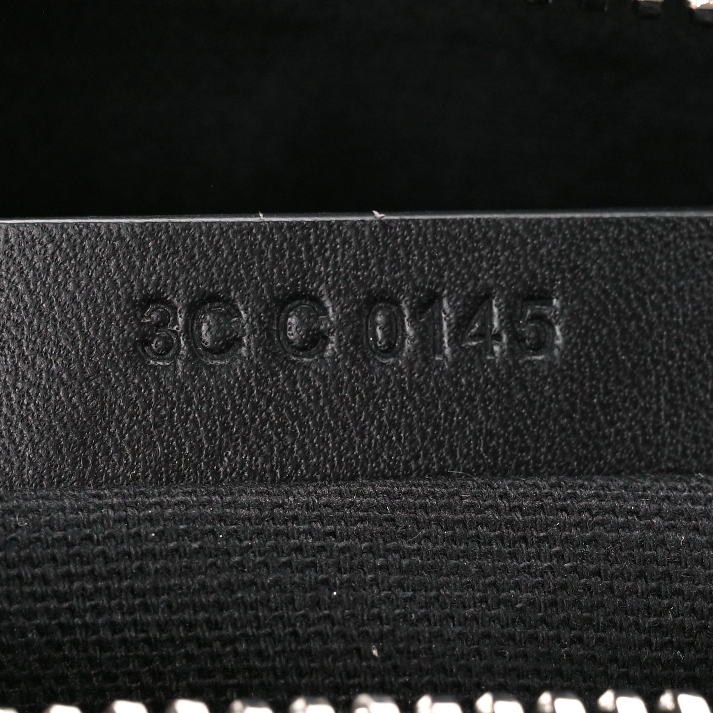 Calfskin Small Studded Antigona Beauty Wristlet Black