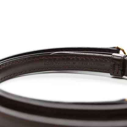 Louis Vuitton Calfskin 12mm Adjustable Shoulder Strap Brown 3 of 4