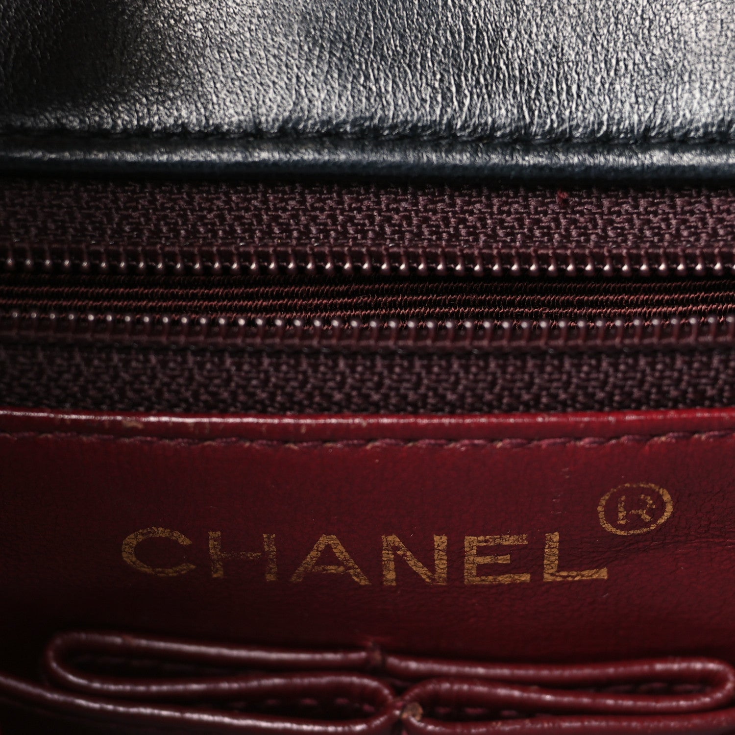 Chanel Lambskin Quilted Mini Square Flap Black 6 of 9