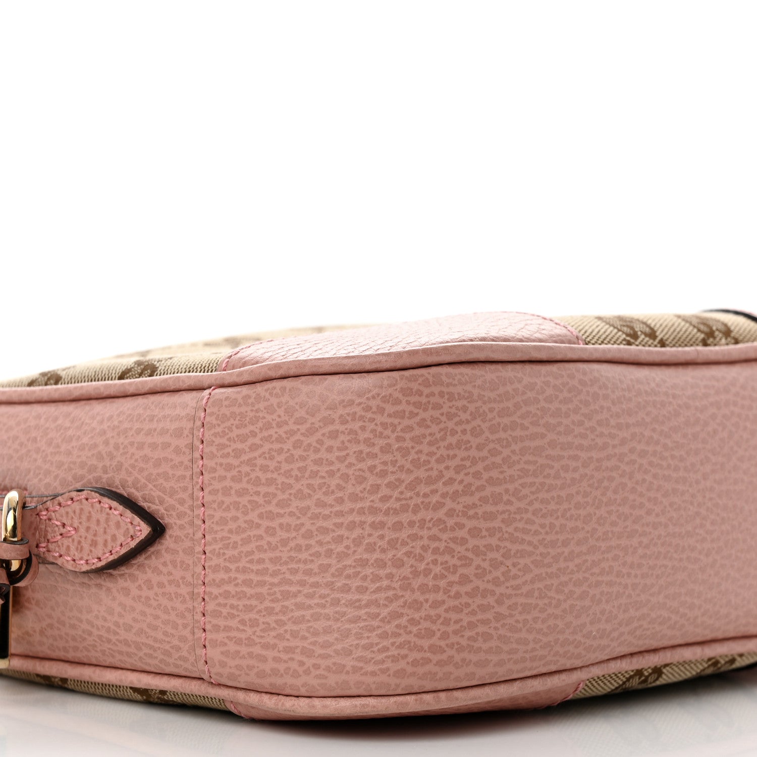 Gucci Monogram Mini Bree Messenger Bag Beige Soft Pink 9 of 16