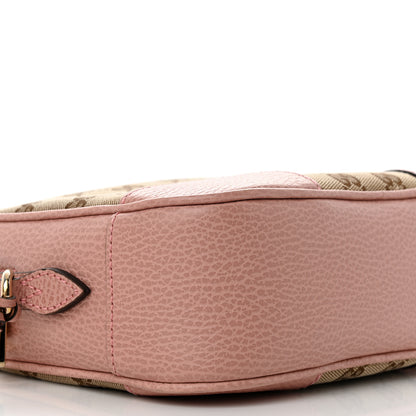 Gucci Monogram Mini Bree Messenger Bag Beige Soft Pink 9 of 16