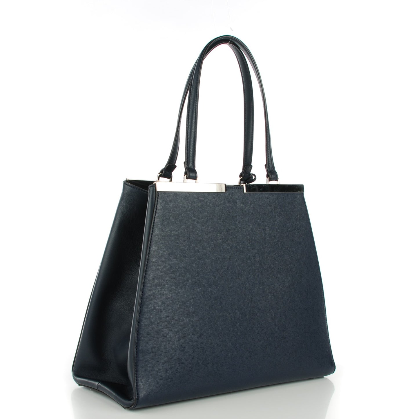Vitello Elite Flamingo Large 3Jours Tote Navy