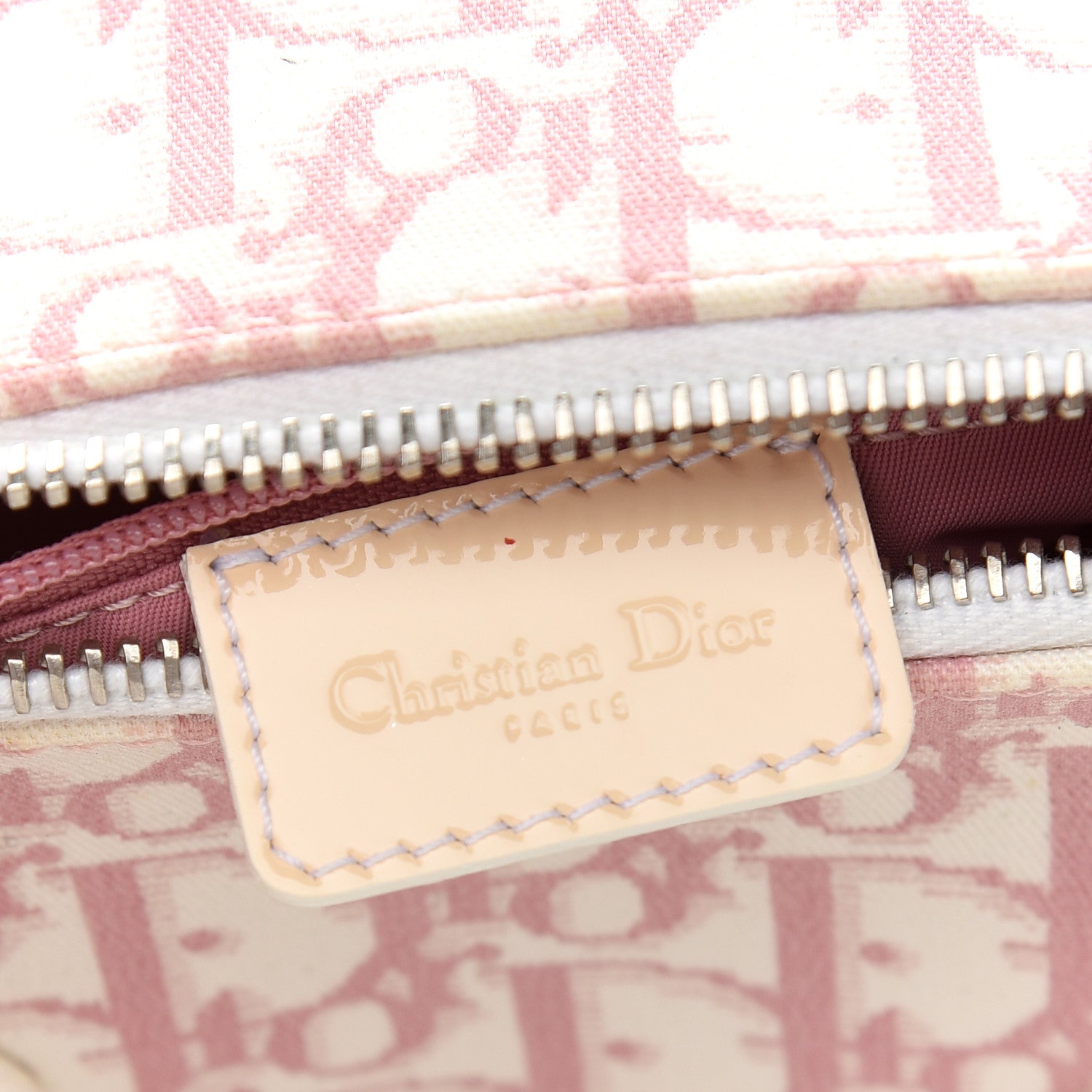 Christian Dior Monogram Girly Boston Pink 6 of 9