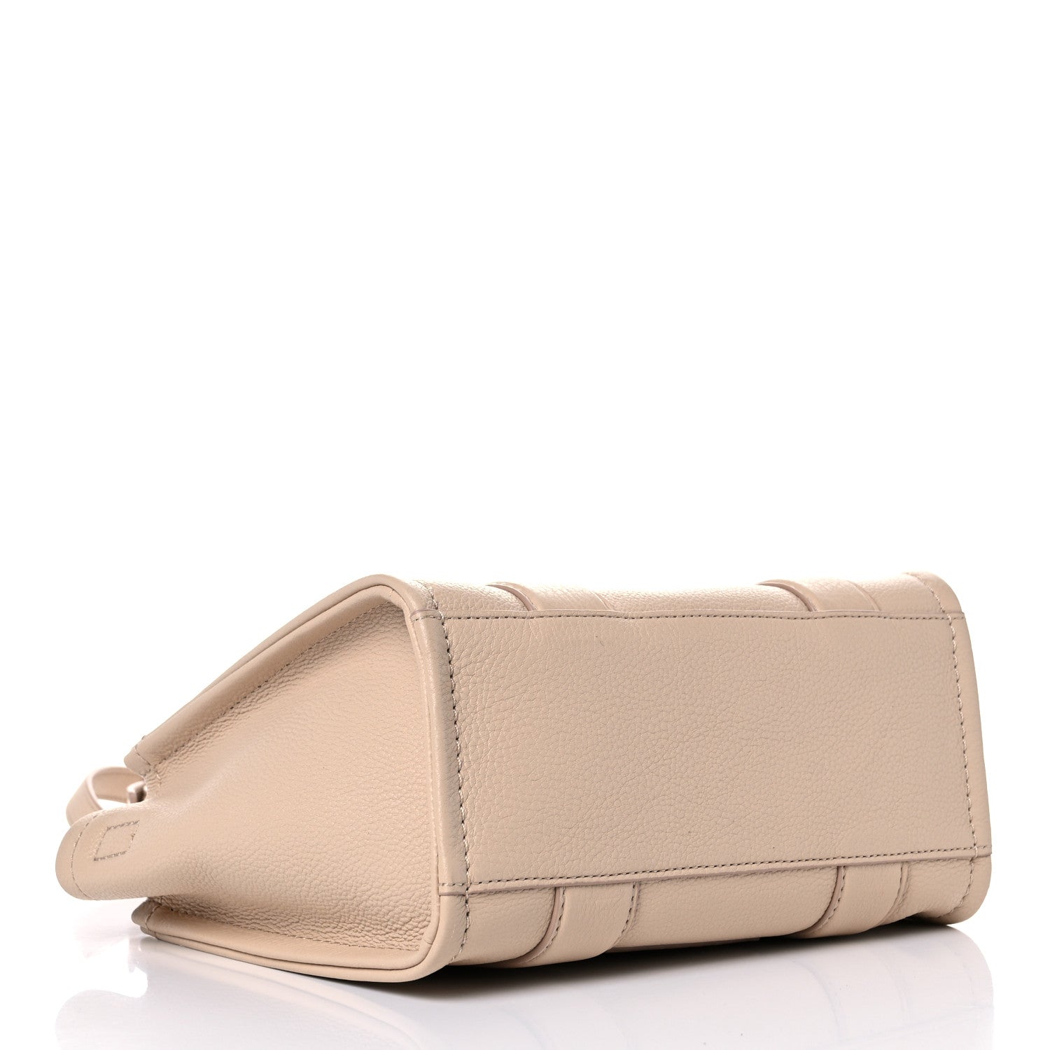 Marc Jacobs Grained Calfskin Small The Tote Bag Twine 4 of 12