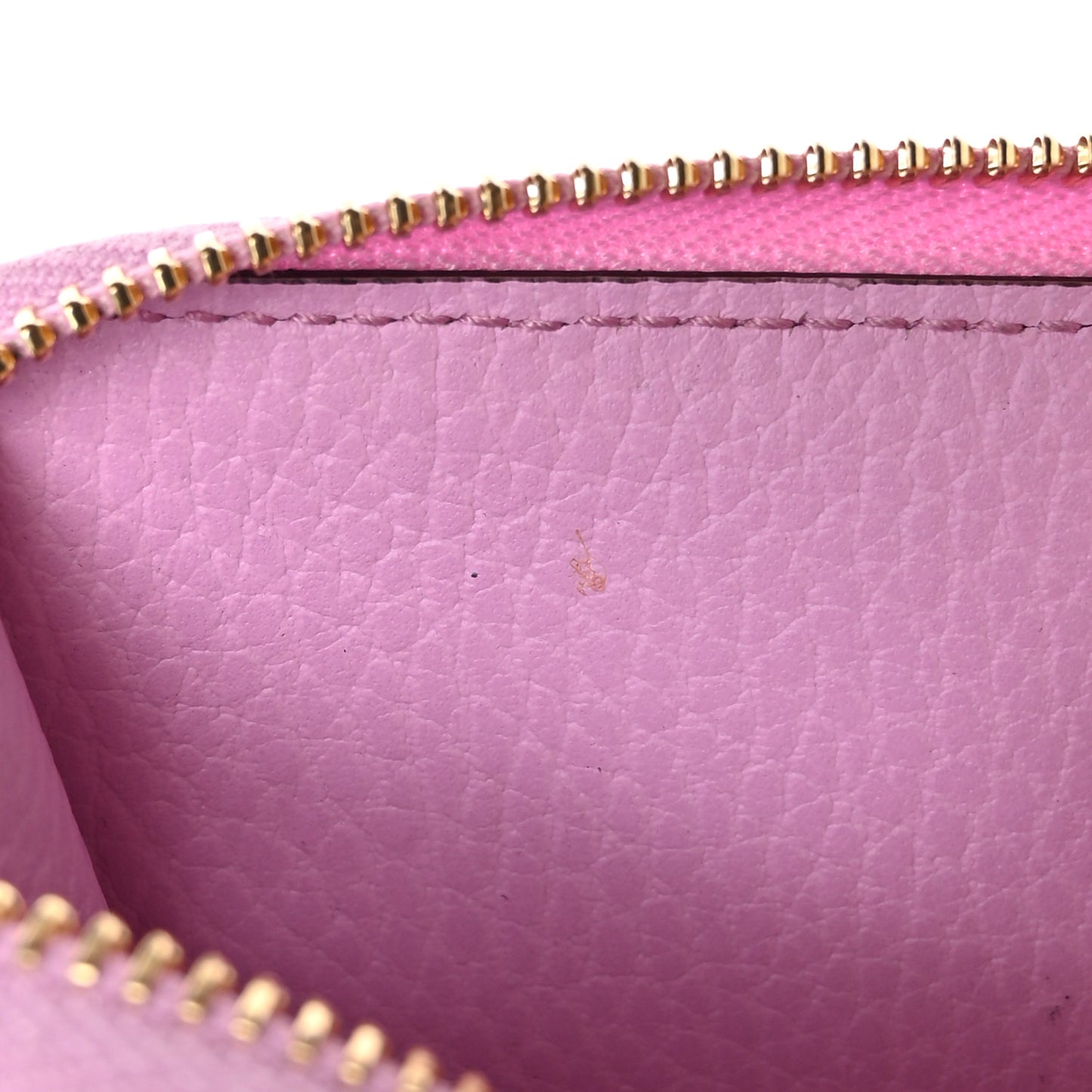 Dollar Calfskin Bosco Zip Around Key Case Malva