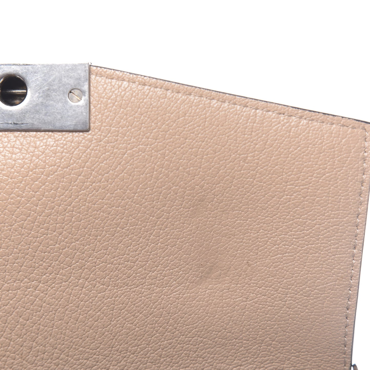 Goatskin Small GV3 Shoulder Bag Beige