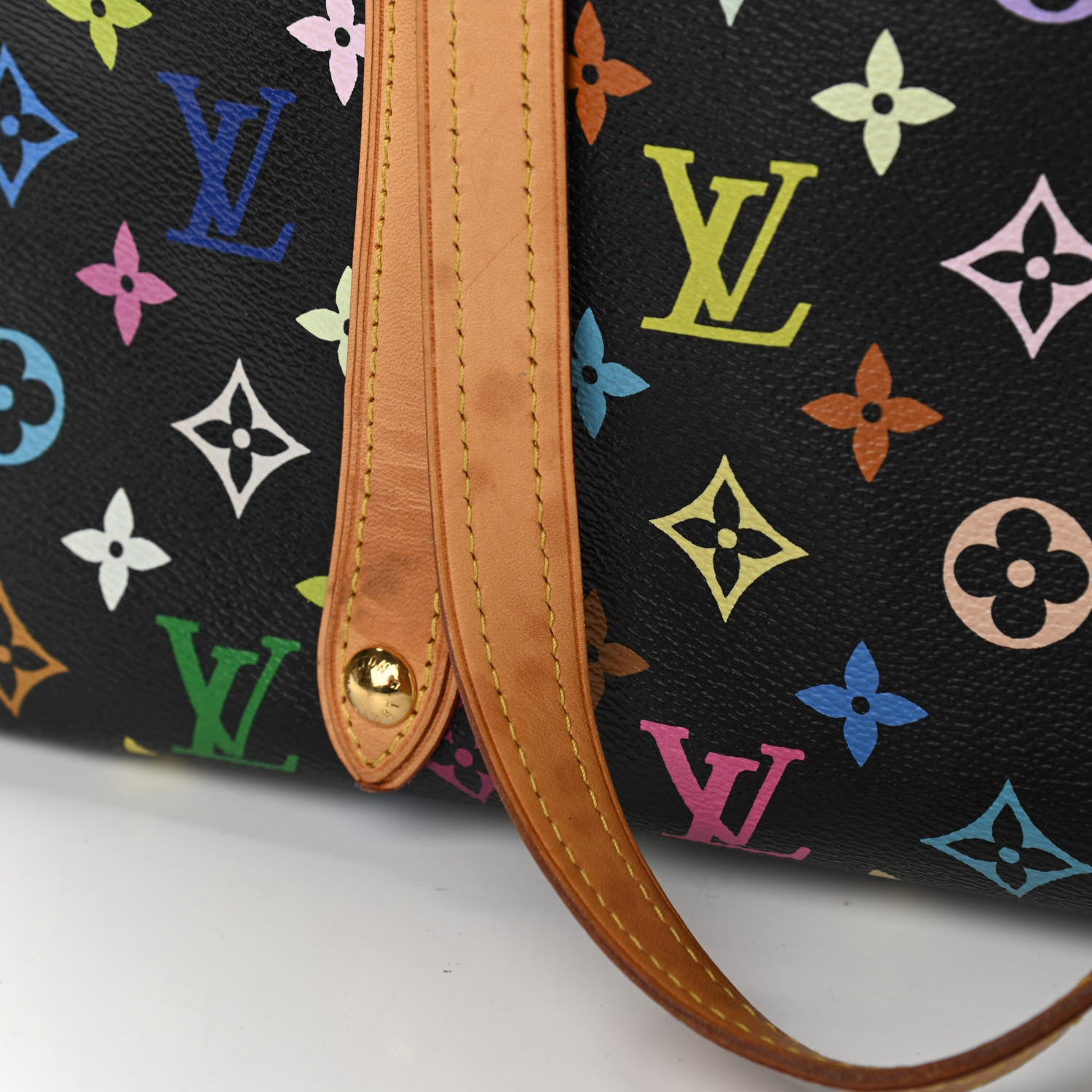 Louis Vuitton Monogram Multicolor Aurelia MM Black 13 of 13