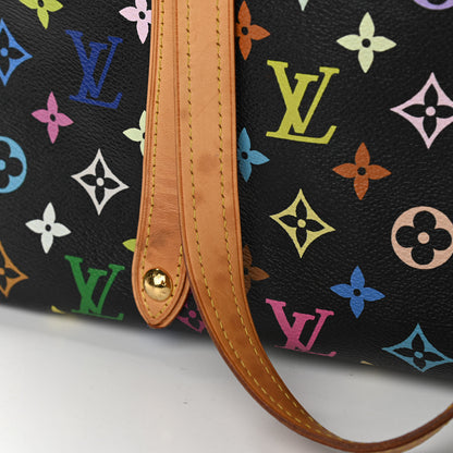 Louis Vuitton Monogram Multicolor Aurelia MM Black 13 of 13