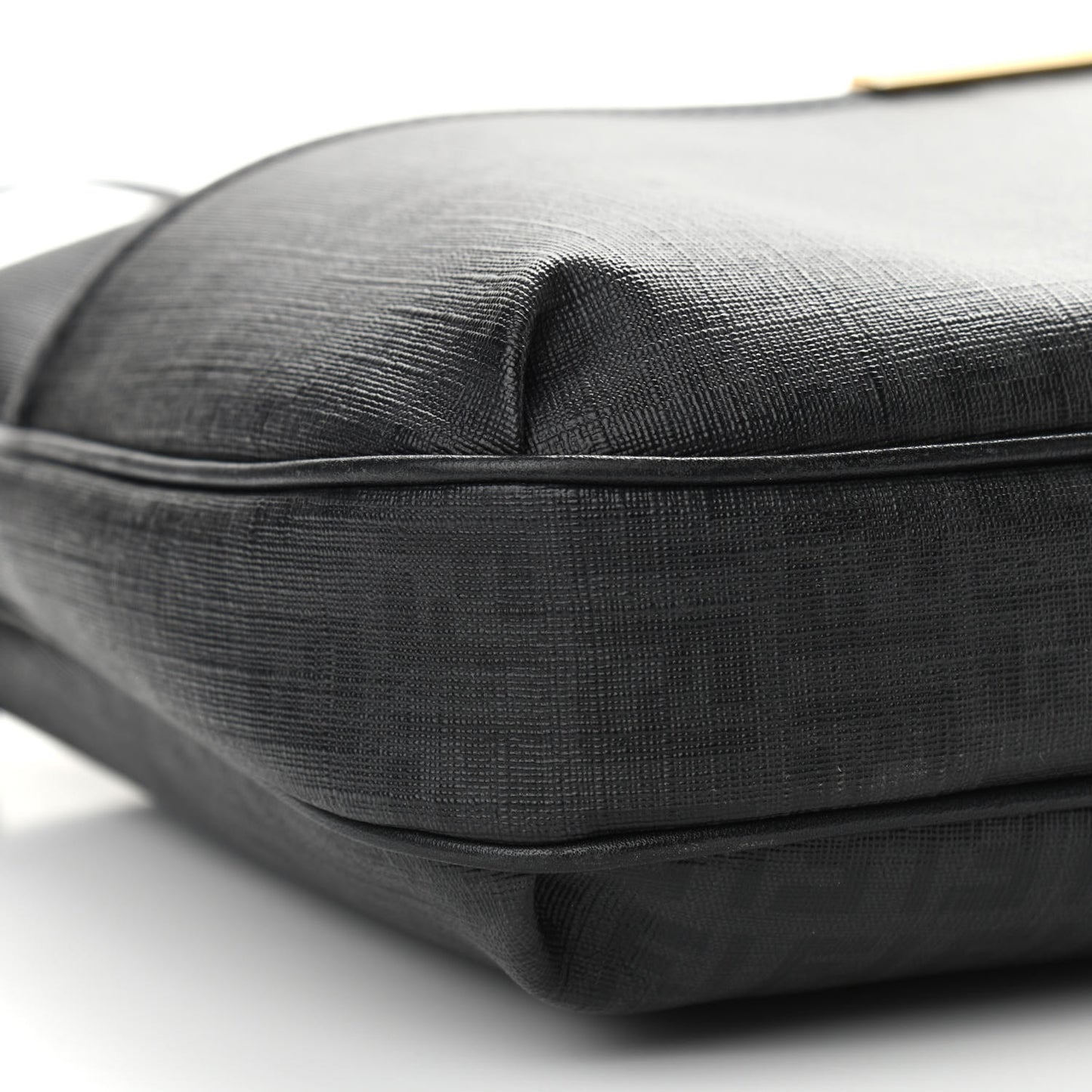 Zucchino Spalmati Vitello Messenger Bag Black