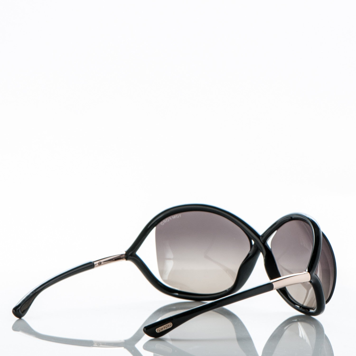Tom Ford Acetate Whitney Crossover Sunglasses TF9 Black 4 of 6