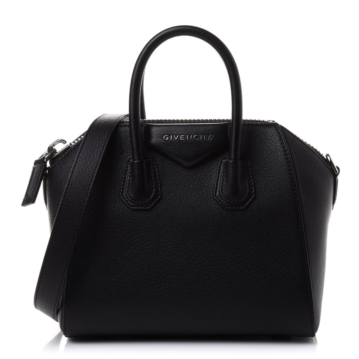 Sugar Goatskin Mini Antigona Black