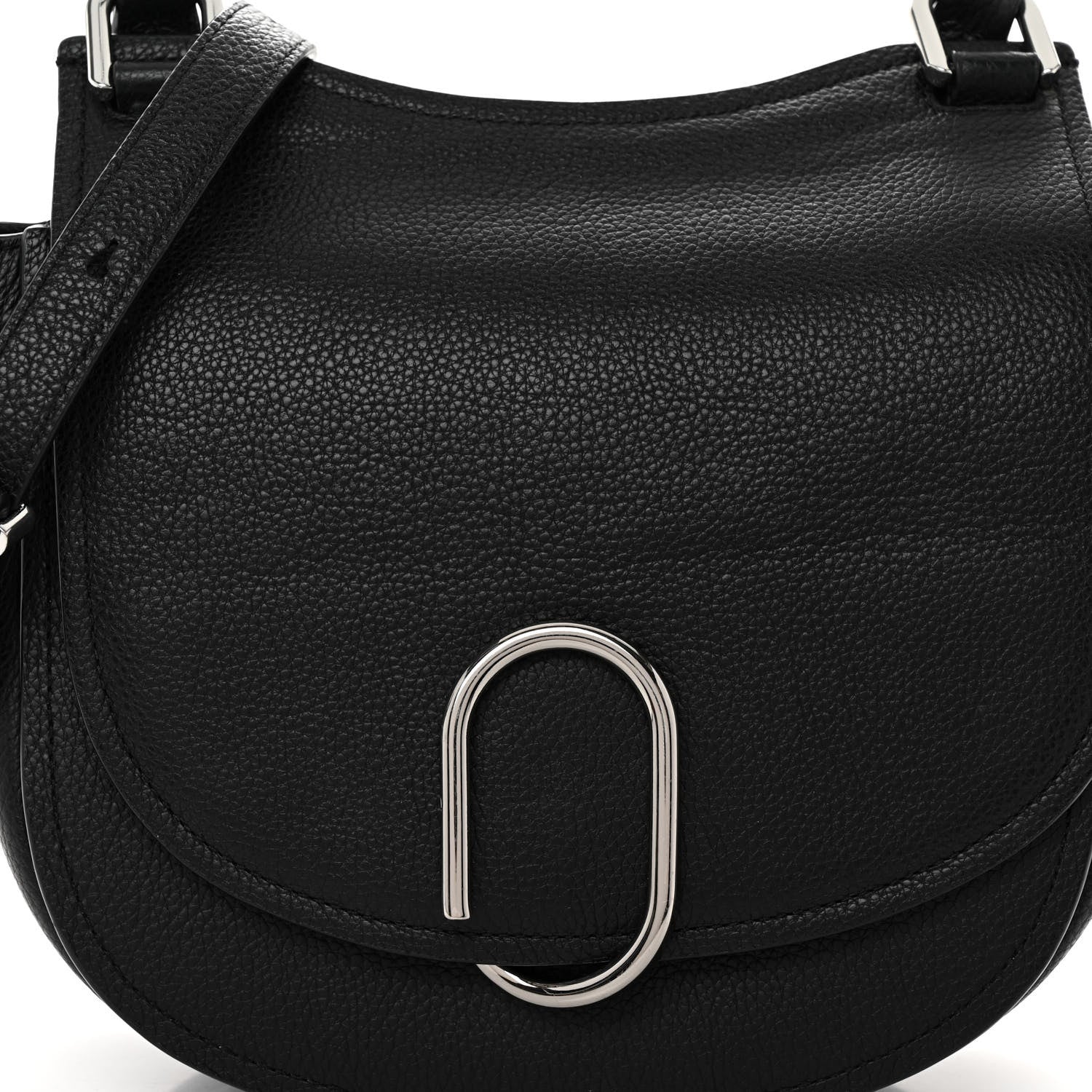 3.1 Phillip Lim Calfskin Alix Hunter Crossbody Bag Black 7 of 9