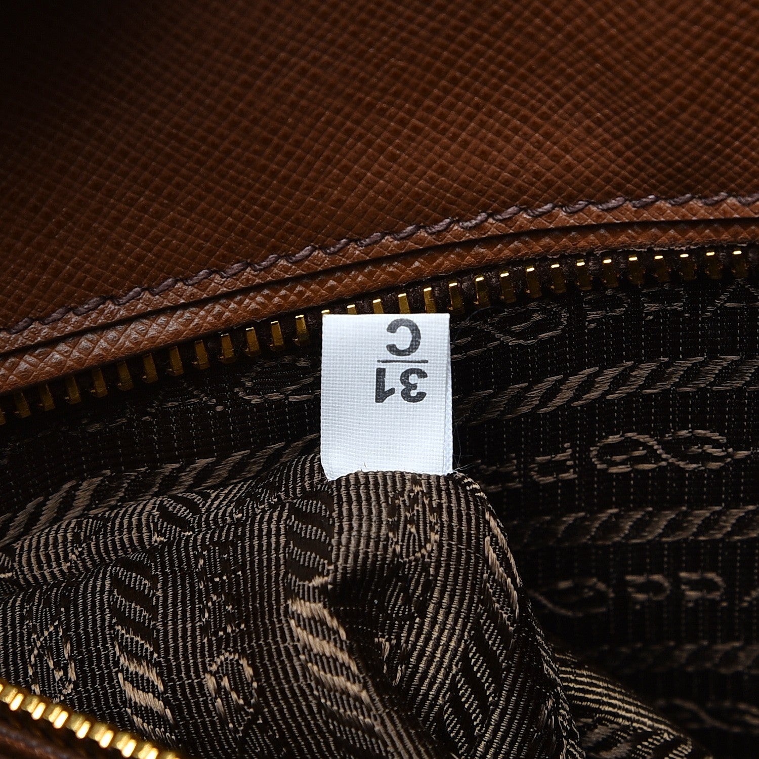 Prada Saffiano Lux Extra Large Galleria Double Zip Tote Cannella 8 of 13
