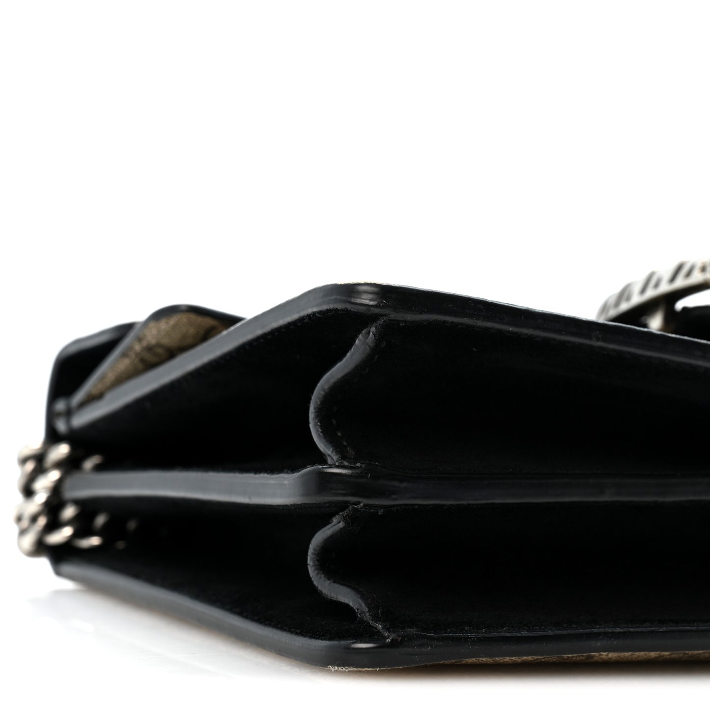 GG Supreme Monogram Small Dionysus Shoulder Bag Black