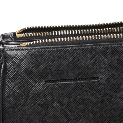 Prada Saffiano Lux Extra Large Galleria Double Zip Tote Black 9 of 13