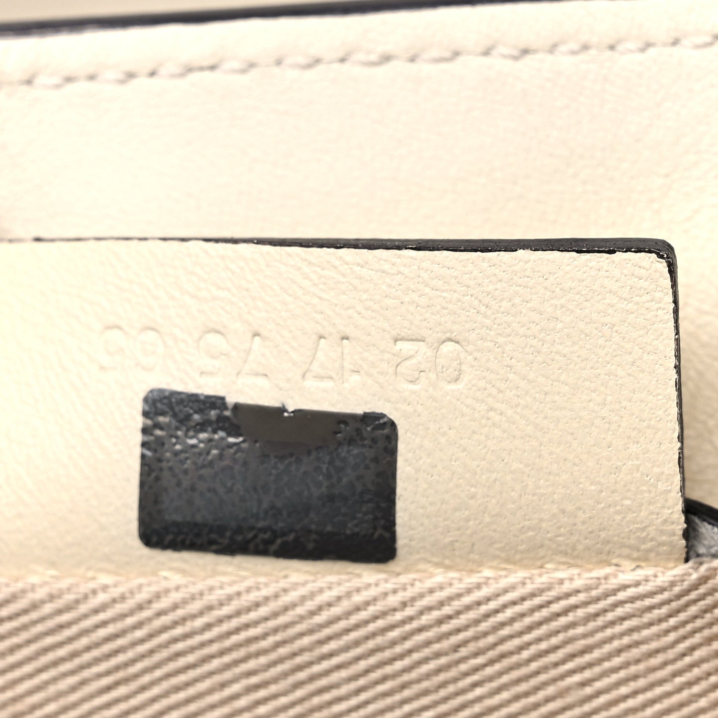 Suede Calfskin Mini Faye Backpack Off White