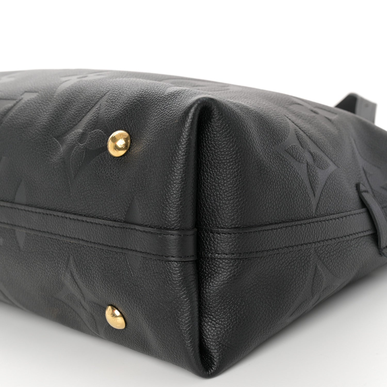 Louis Vuitton Empreinte Monogram Giant Carryall MM Black 9 of 9
