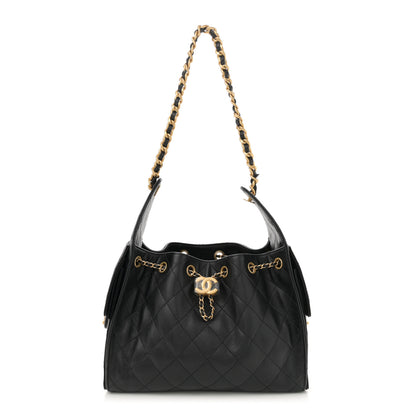 Chanel Caviar Quilted Small Chanel 25 Handbag Black 1 of 10