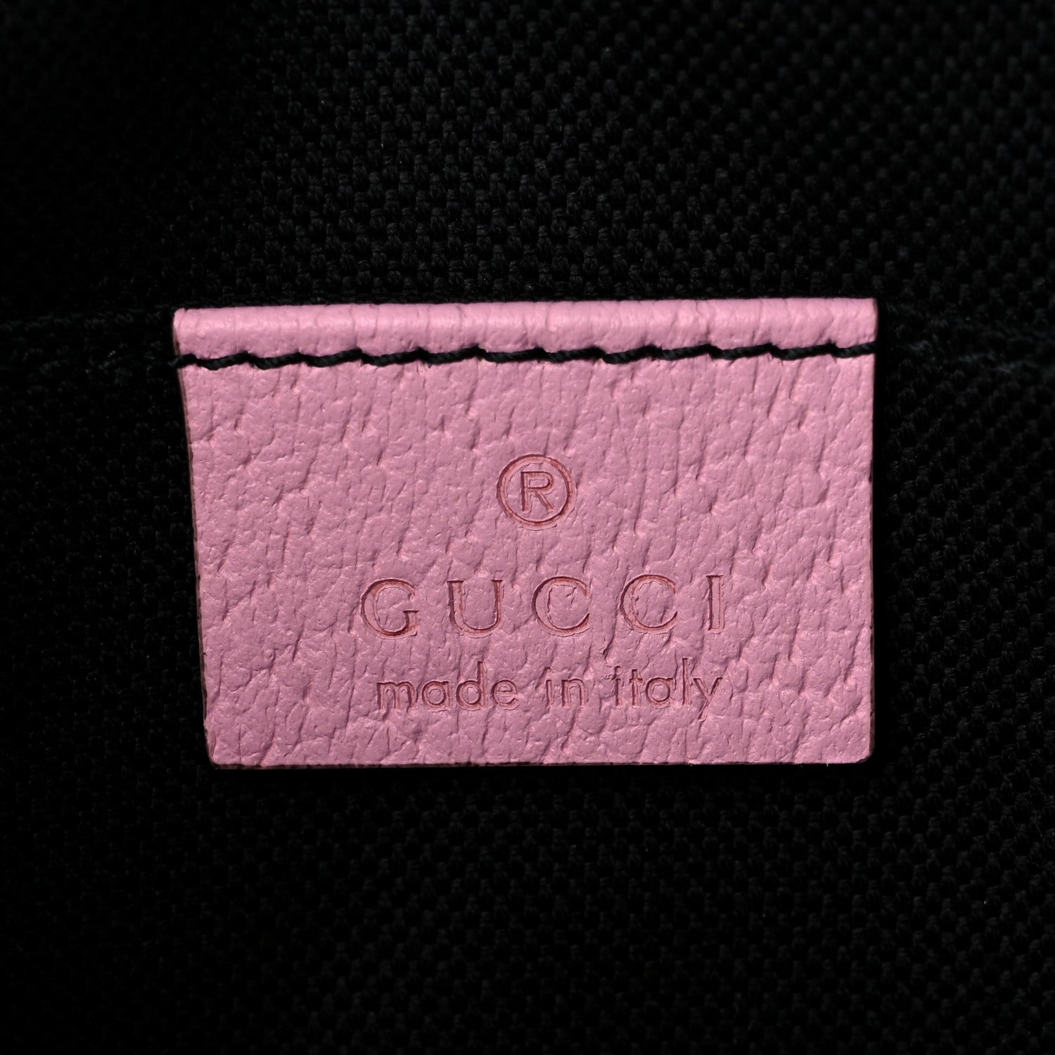 Gucci GG Supreme Monogram Psychedelic Shoulder Bag Black Multicolor Sugar Pink 5 of 9