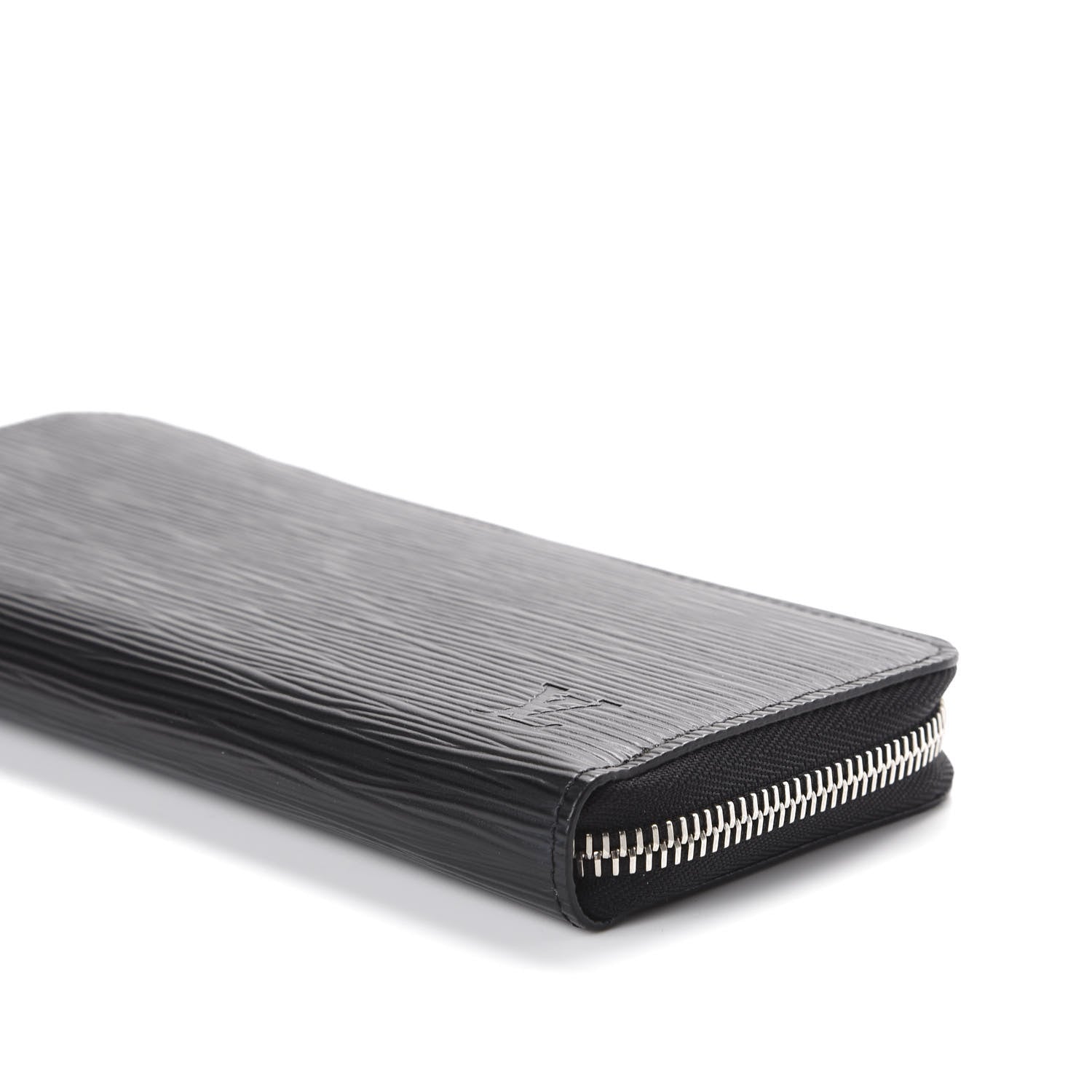 Louis Vuitton Epi Clemence Wallet Black 6 of 8