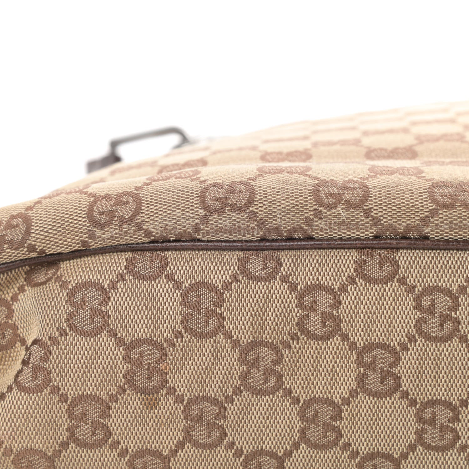 Gucci Monogram Medium Eclipse Shoulder Bag Dark Brown 14 of 17