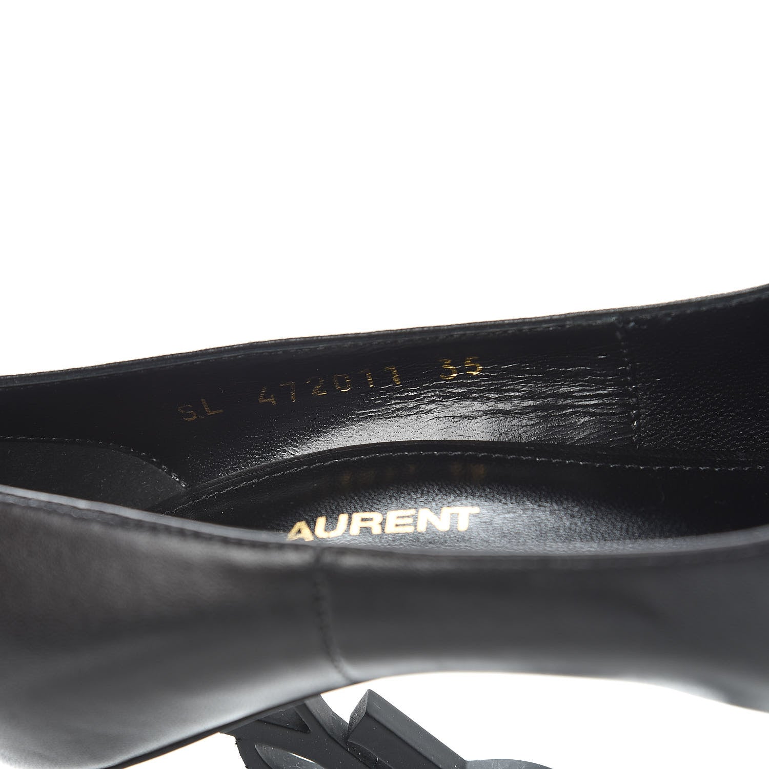 Saint Laurent Nappa Opyum 110 Pumps 35 Black 9 of 12