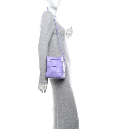 Bottega Veneta Nappa Maxi Intrecciato Small Cassette Bucket Bag Wisteria 2 of 9