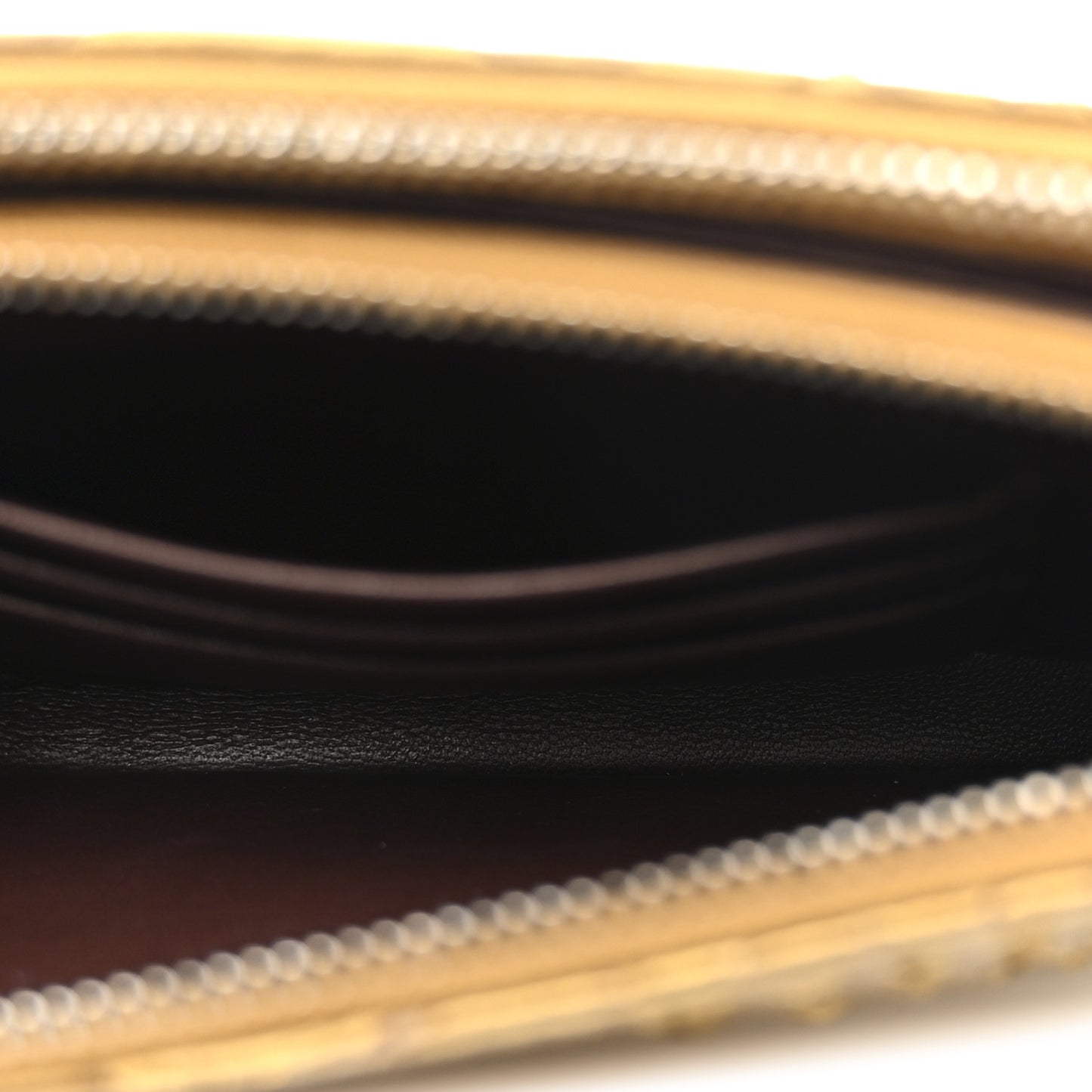 Metallic Snakeskin Small Gabrielle Clutch With Chain Gold