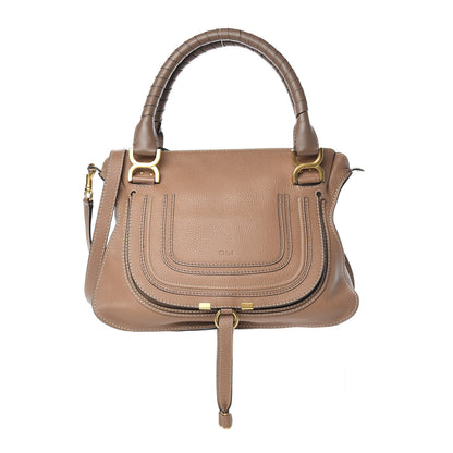 Chloe Calfskin Medium Marcie Satchel Nut 1 of 13