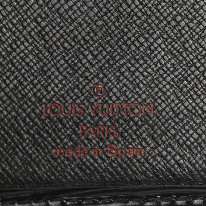 Louis Vuitton Epi Brazza Wallet Black 7 of 8