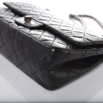 Chanel Aged Calfskin Quilted 2.55 Reissue 225 Flap Black 9 of 10