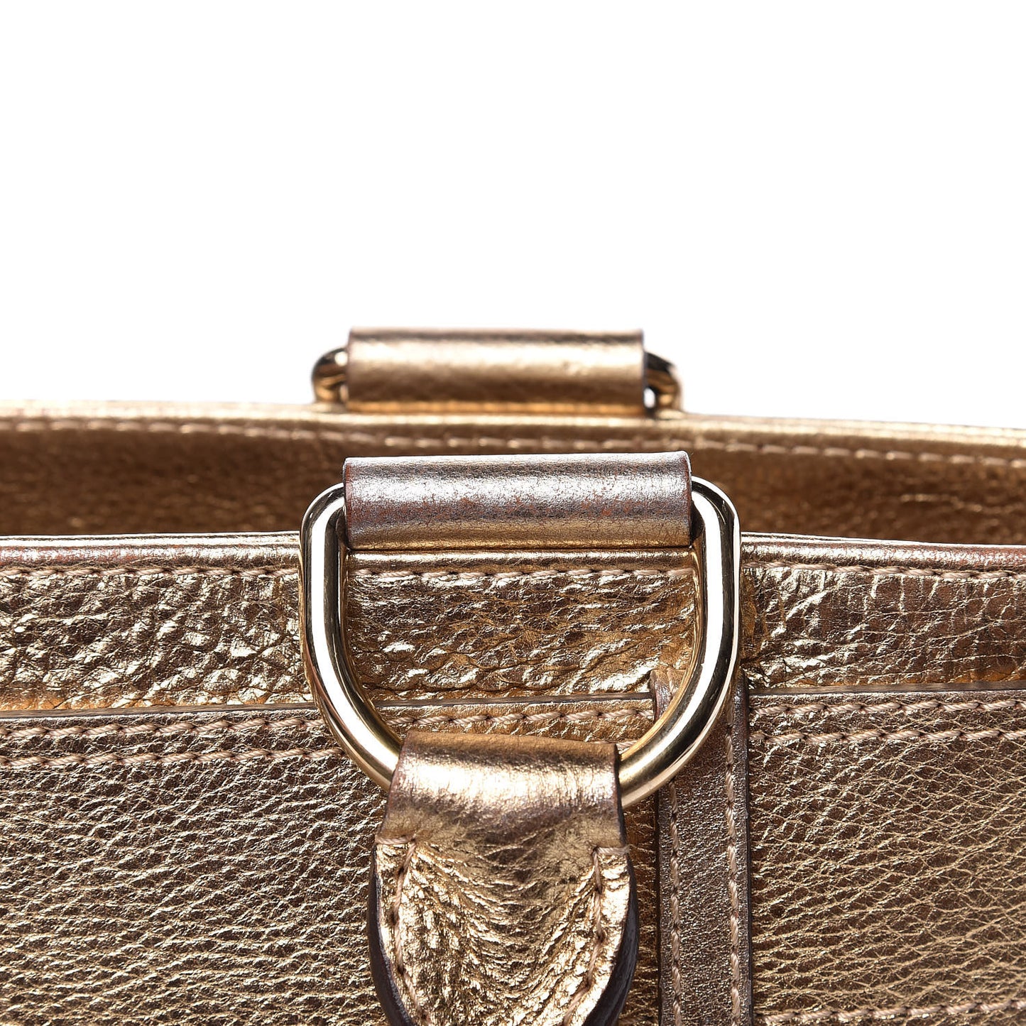 Haymarket Check Tote Gold