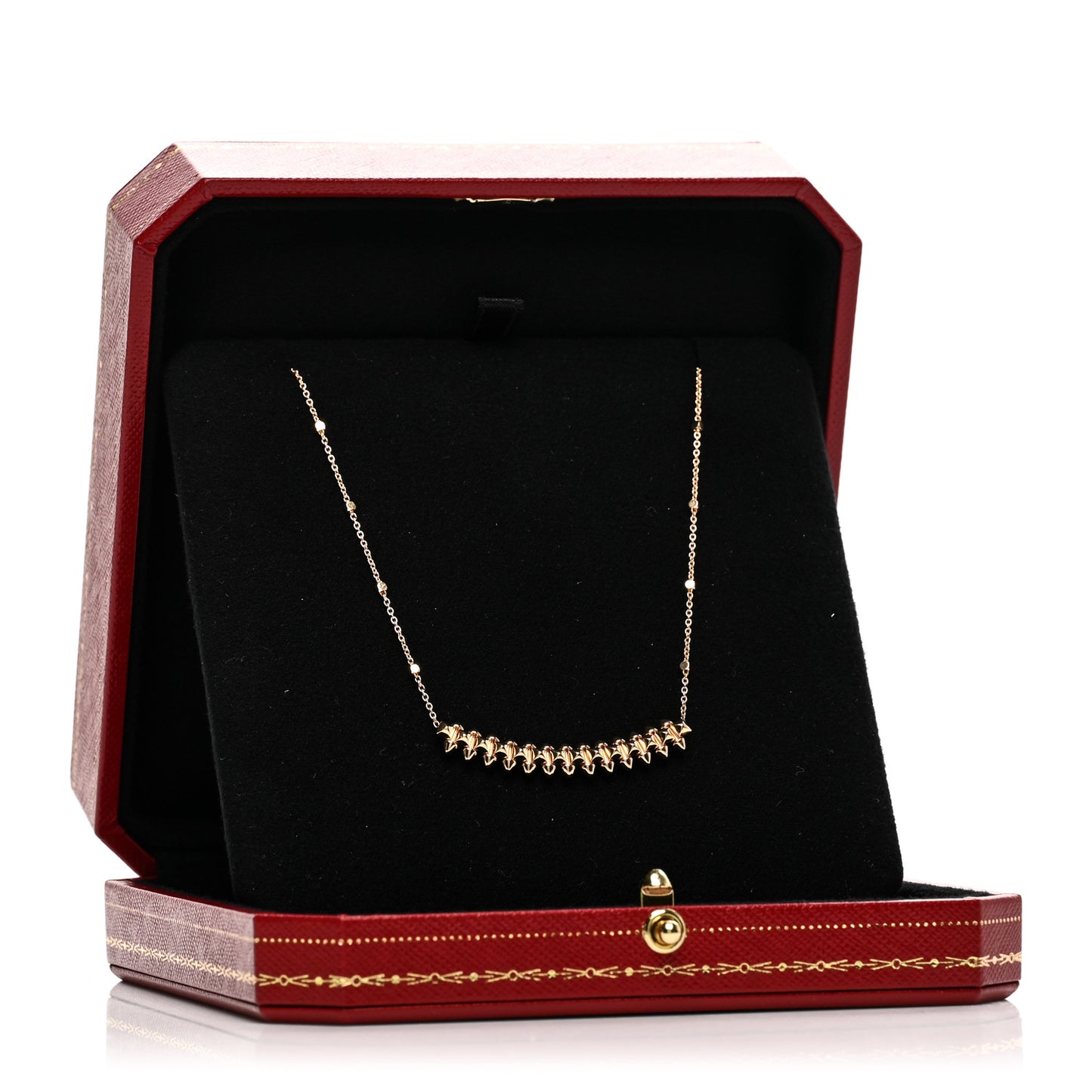 18K Pink Gold Small Clash de Cartier Necklace