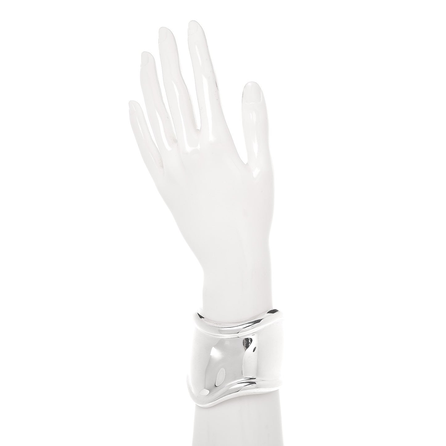 Sterling Silver Medium Elsa Peretti Right Wrist Bone Cuff Bracelet