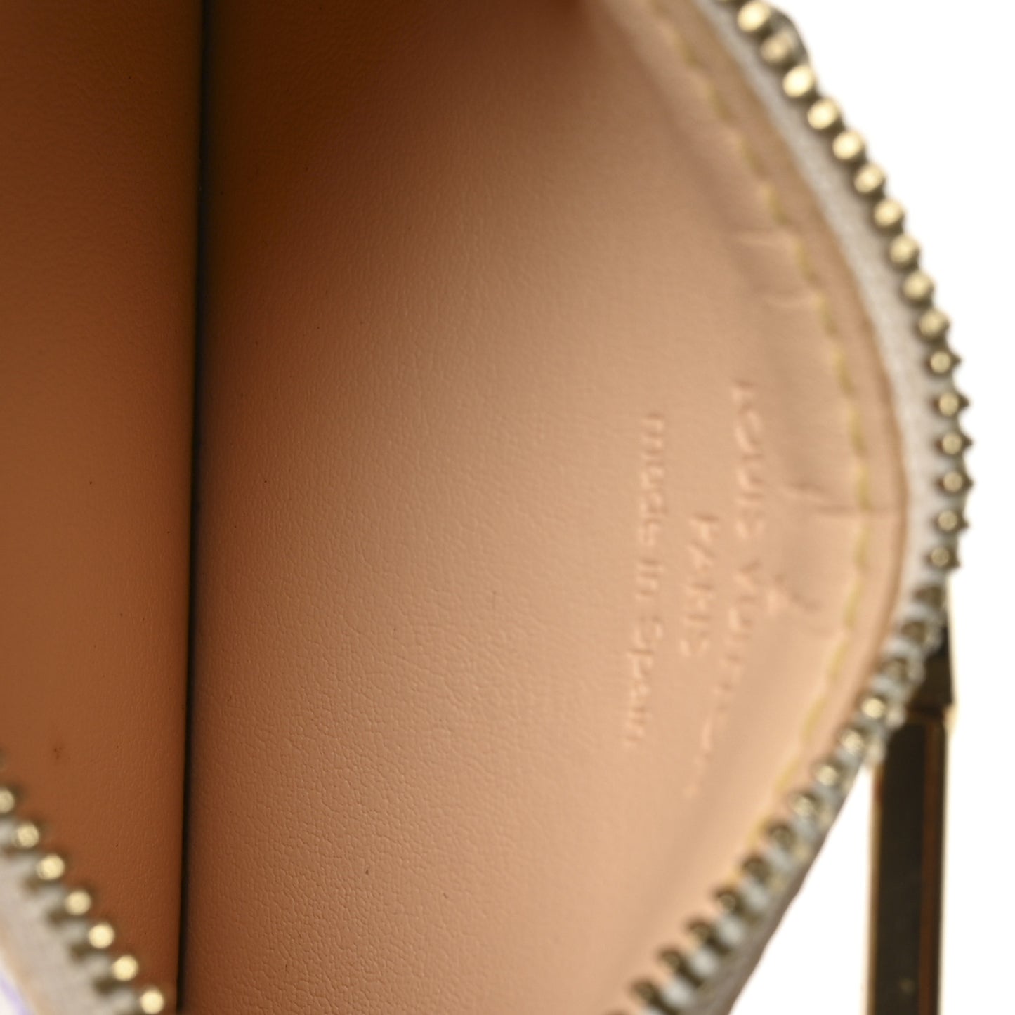 Monogram Multicolor Key Pouch White