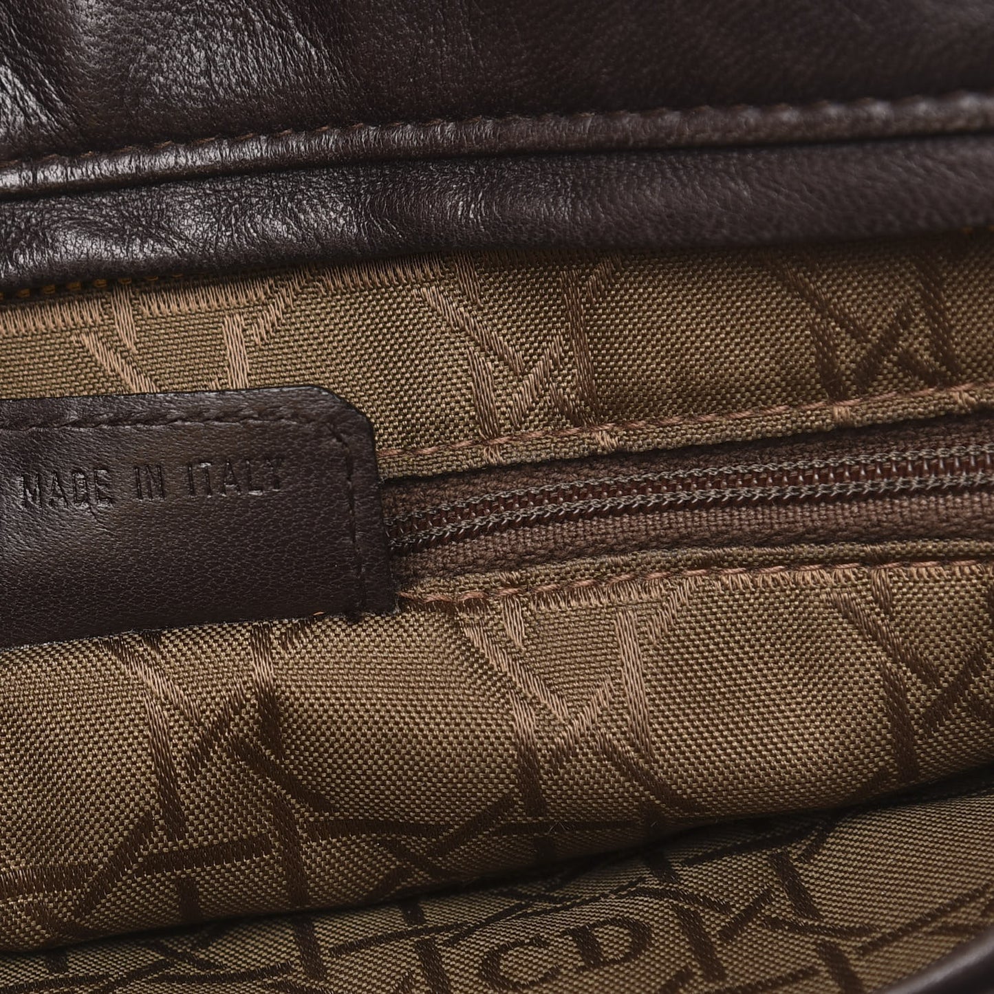 Lambskin Cannage Large Lady Dior Dark Brown
