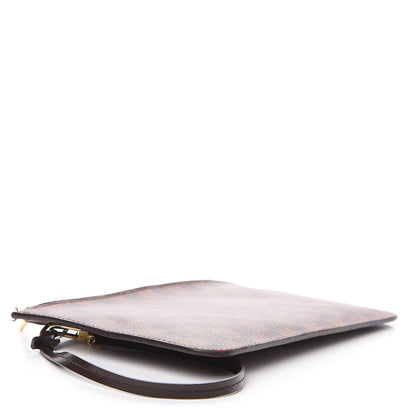 Louis Vuitton Damier Ebene Neverfull MM GM Pochette 3 of 11