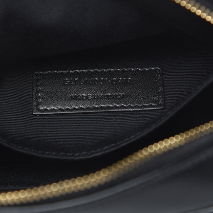 Saint Laurent Calfskin Matelasse Monogram Lou Belt Bag Black 7 of 9