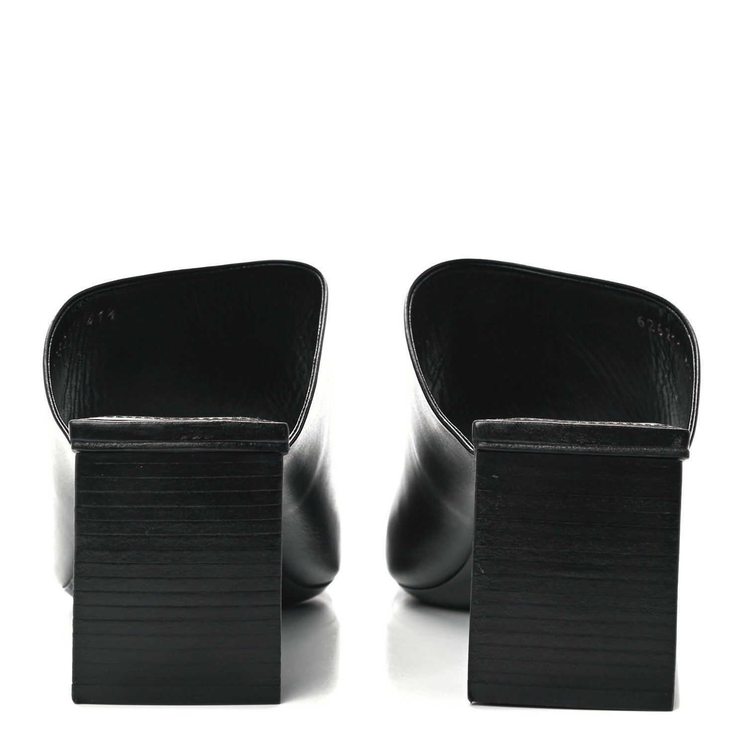 Balenciaga Smooth Calfskin Moon 60mm Sandals 41.5 Black 5 of 10
