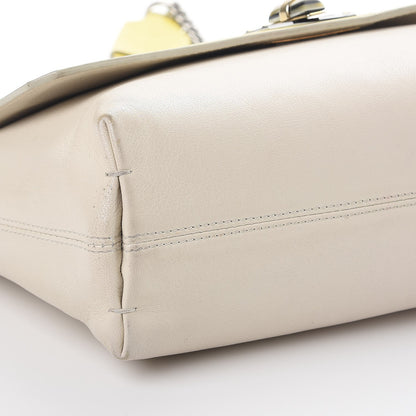 Lanvin Goatskin Happy Edgy Medium Jaune White 16 of 18