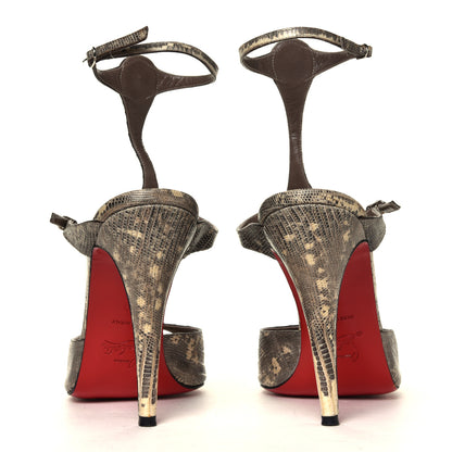 Christian Louboutin Sfilato Lizard Spartenvol 100 Pumps 40 Roccia 5 of 6