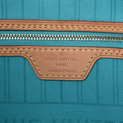 Louis Vuitton Monogram V Neverfull MM Turquoise 6 of 10