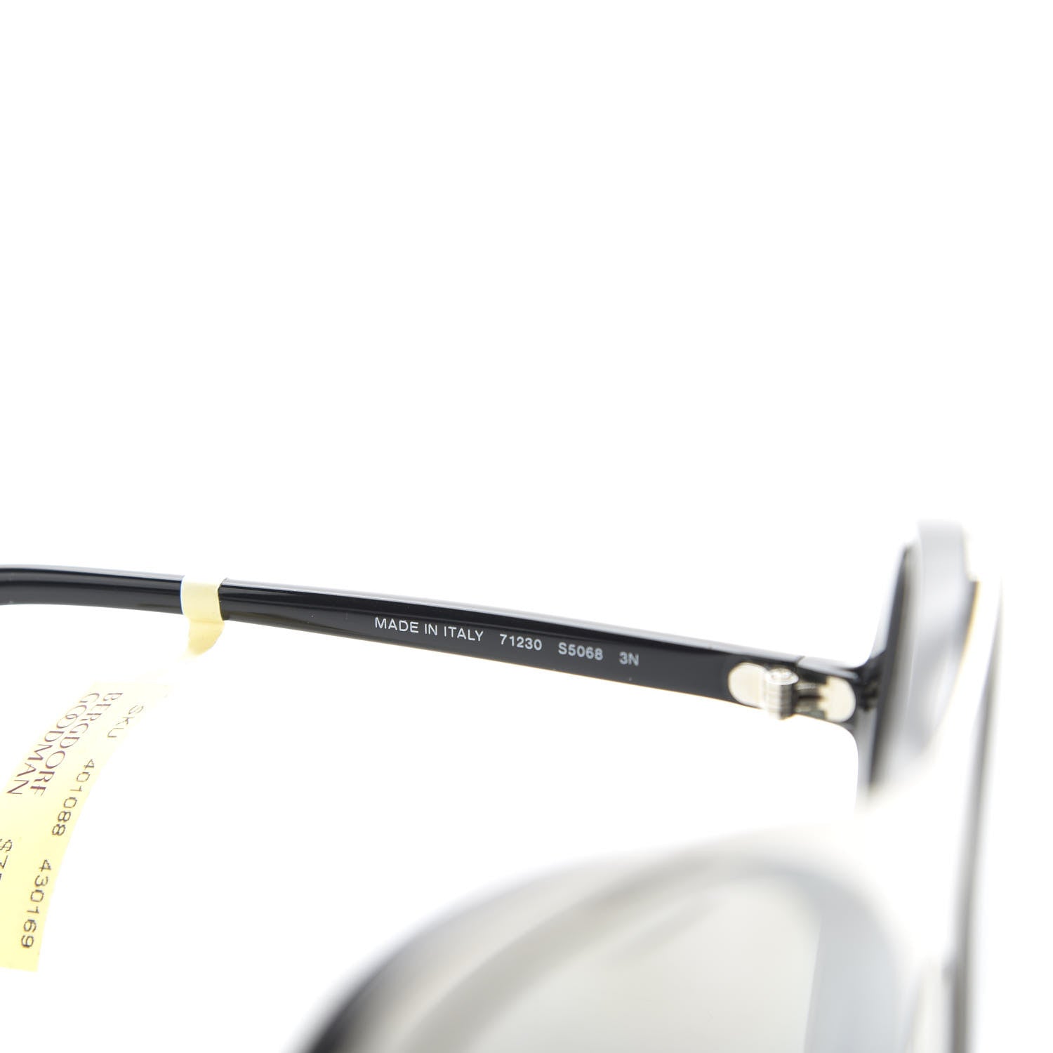 Chanel Clip On Sunglasses 71230 Mirror Grey Black 6 of 10