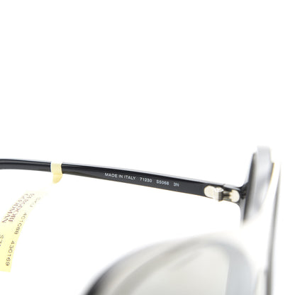 Chanel Clip On Sunglasses 71230 Mirror Grey Black 6 of 10
