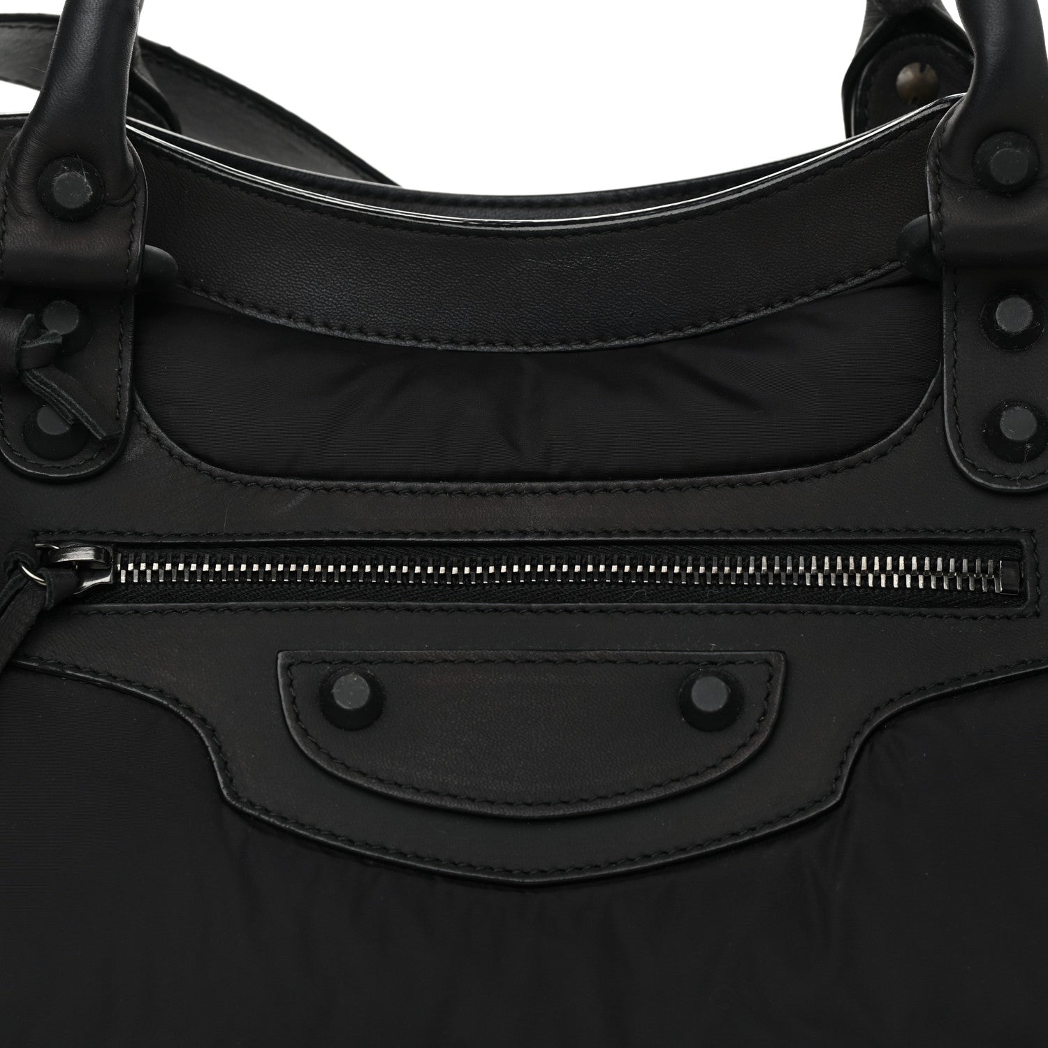 Balenciaga Nylon Agneau Classic Hardware City Black 10 of 10